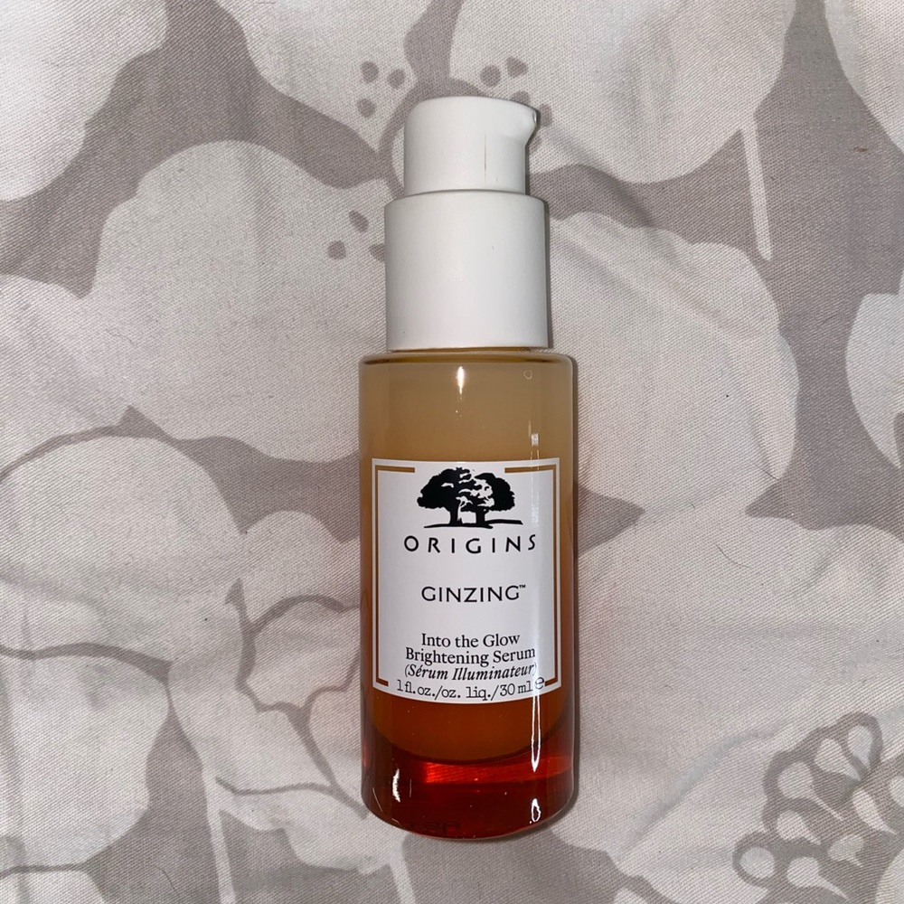 Origins ginzing into the glow brightening serum NIB
